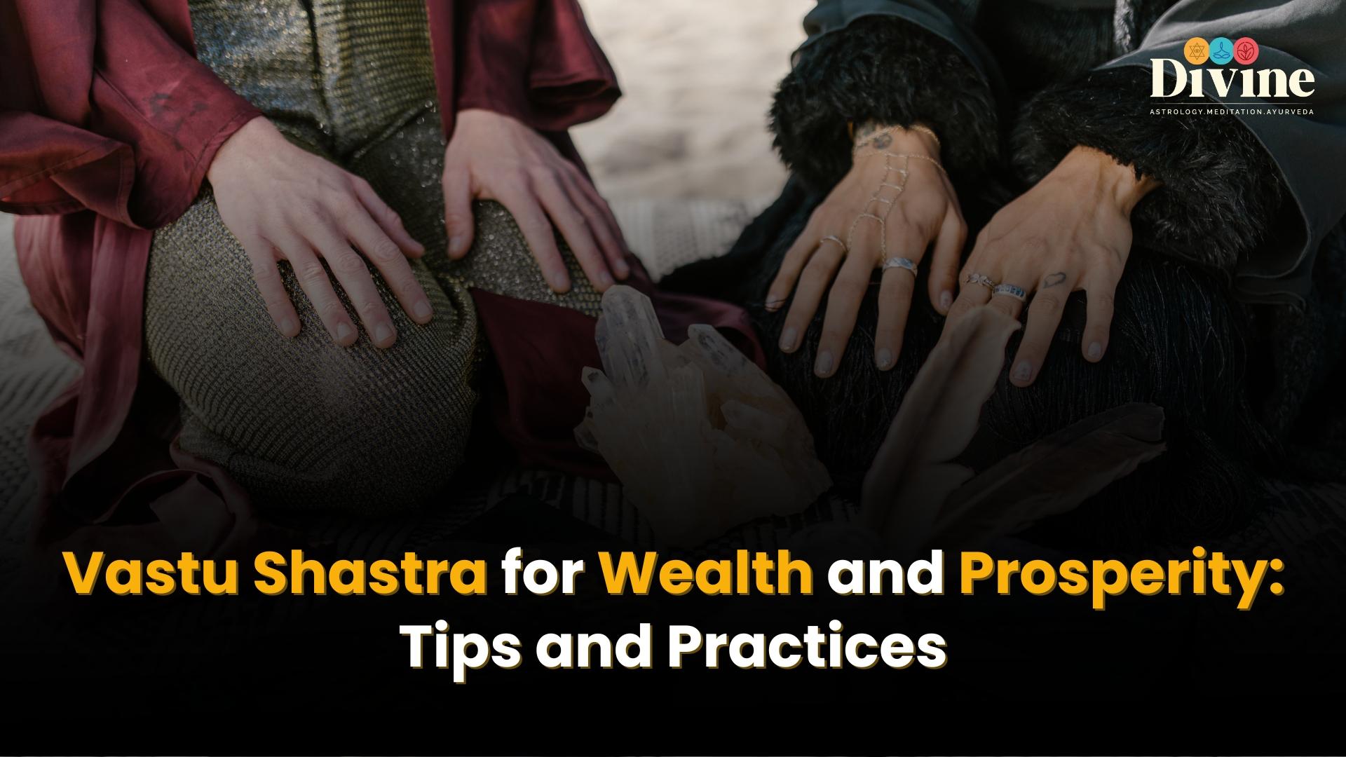 Vastu Shastra for Wealth and Prosperity: Tips and Practices