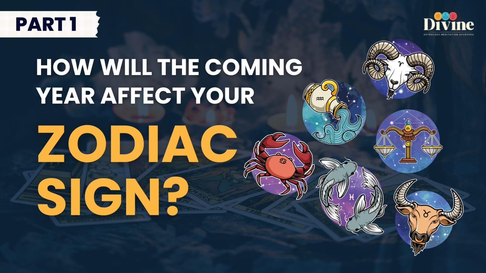 In Tarot, how will the coming year affect your zodiac sign?