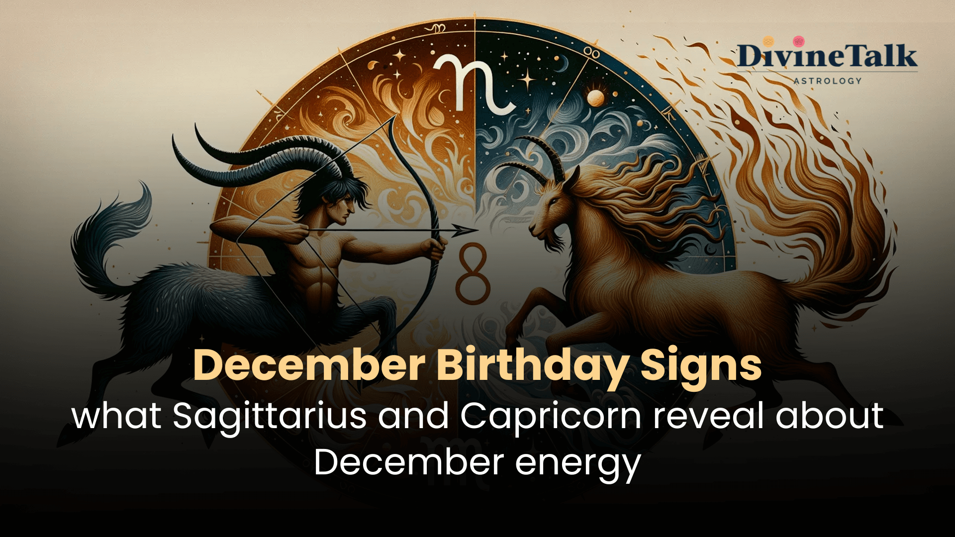 December birthday signs what Sagittarius and Capricorn reveal about December energy