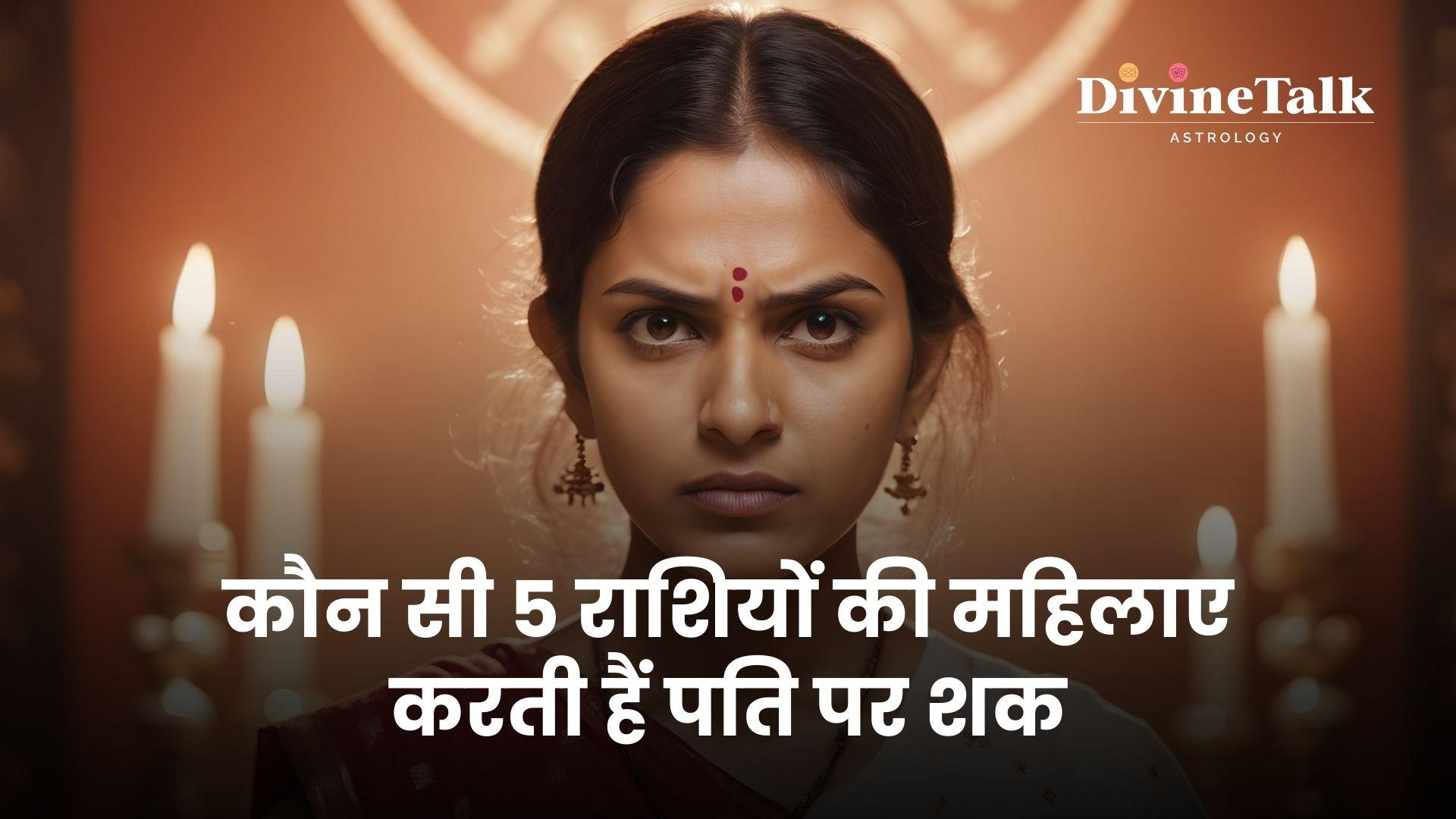 कौन सी 5 राशियों की महिलाए करती हैं पति पर शक