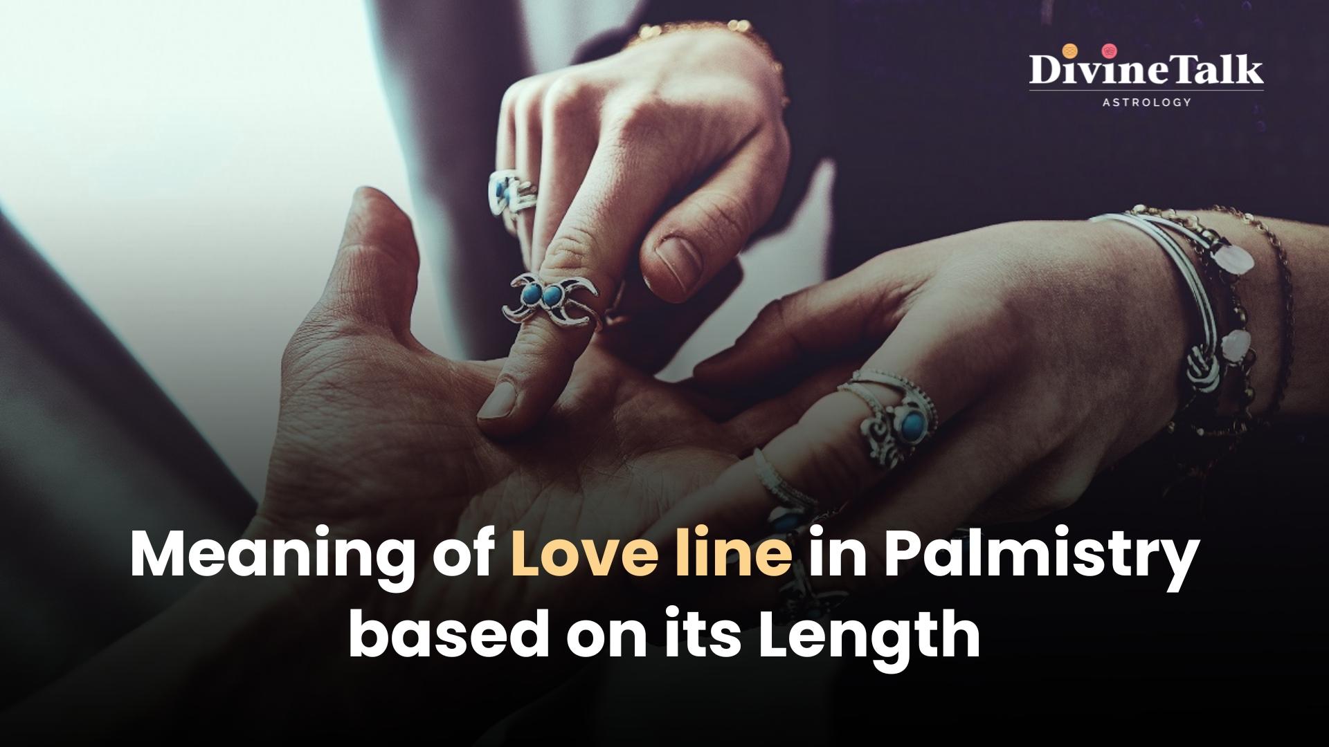 The Meaning of Love Line in Palmistry Based on Length