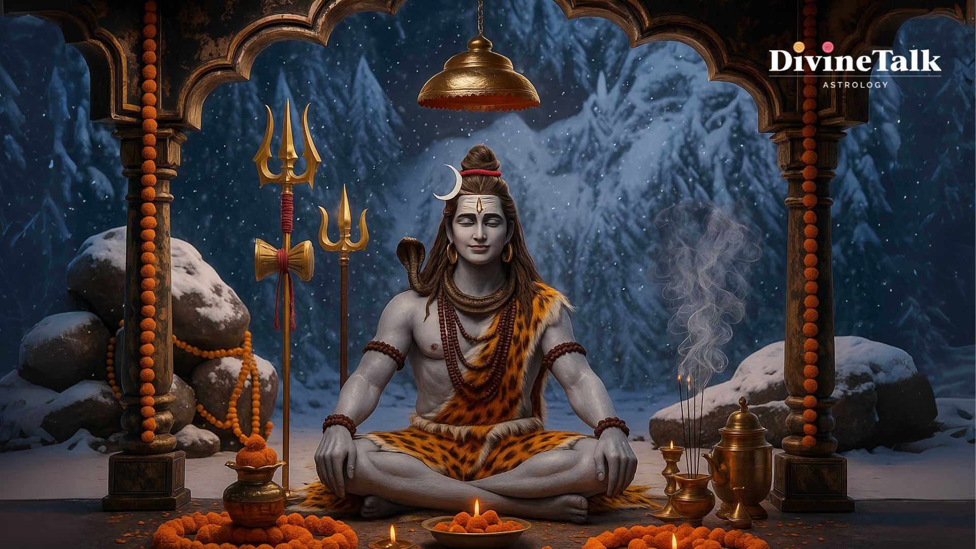 How Shiva Worship Balances the moon in Your Birth Chart