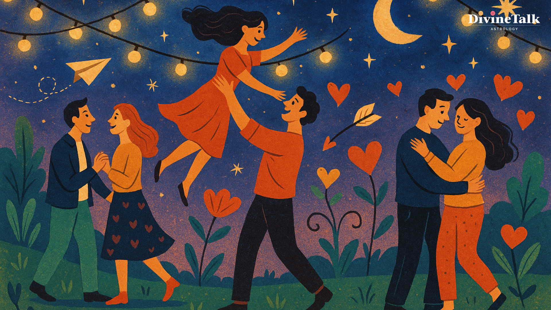 Venus Trine Uranus: Surprising Love Connections