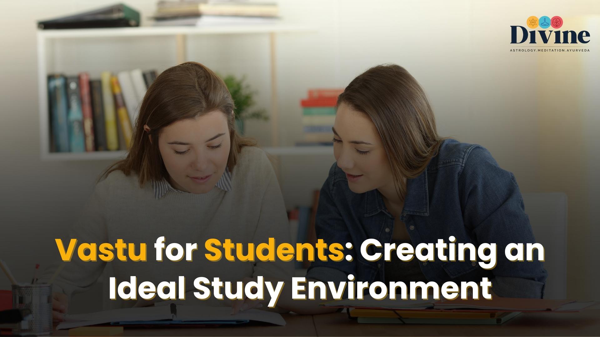 Vastu for Students: Creating an Ideal Study Environment