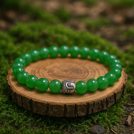 Natural Green Jade Bracelet