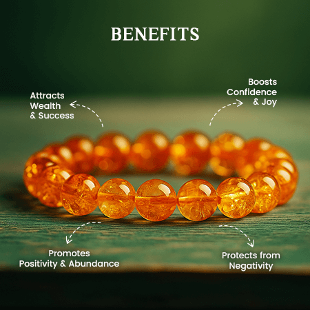Natural Citrine Bracelet