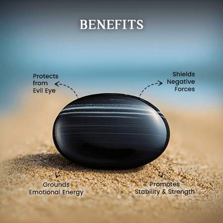 Black Natural Agate - 5 Ratti