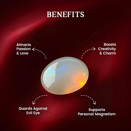 Fire Opal ( Both Side Fire) - 5 Ratti
